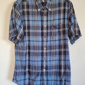 Brooks Brothers,  size M, short sleeve button up
